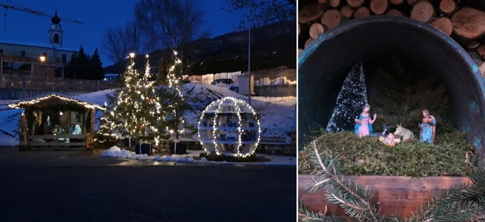 Tra presepi illuminati e animazione per bambini il Natale arriva a Trambileno